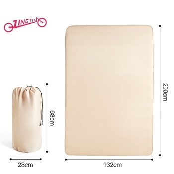 Kültéri felfújható alvómatrac – könnyű és hordozható; Anyag: TPU elasztikus pongee szövet; 2–4 fő számára; Töltés módja: elektromos levegőpumpa; Alkalmazási terület: autó, kemping, otthon; Felület: kötött anyag