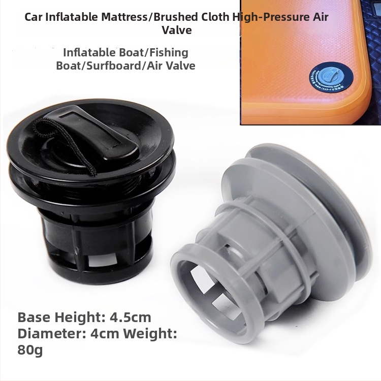 Universaalne kõrgsurve õhuventiil 8 hamba disainiga, sobib SUP-ile, surfilauale, kajakile ja paadile (plastik, LCO-SPORT)