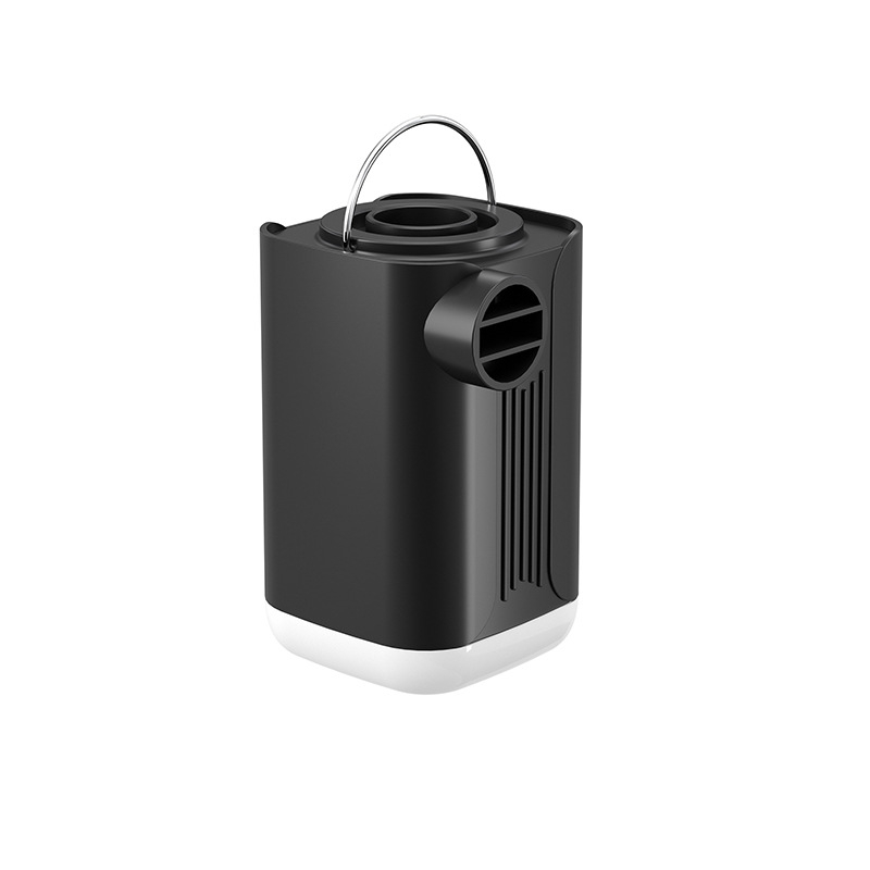 Pompa de aer electrică reîncărcabilă 24V pentru camping în aer liber — poate umfla corturi, saltele și canapele; putere sub 80W, baterie 3600mAh, debit de aer peste 70 L/min, afișaj digital