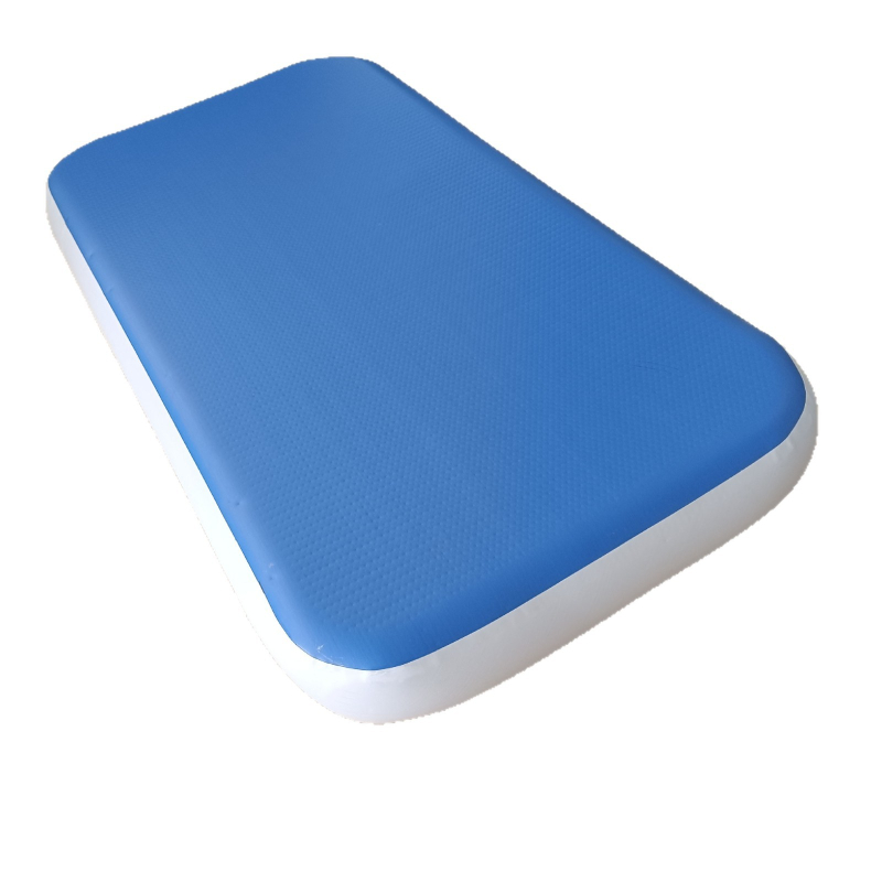 Felfújható jóga matrac – PVC, 1 személy, 7 kg, kézi pumpával felfújható, tartozékok: lábpumpa és javító készlet