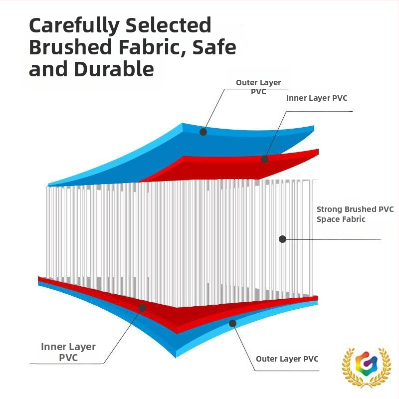 Išpūstoma automobilio lova miegui bagažinėje, paviršius iš Space Fabric, svoris 6,1–12,5 kg