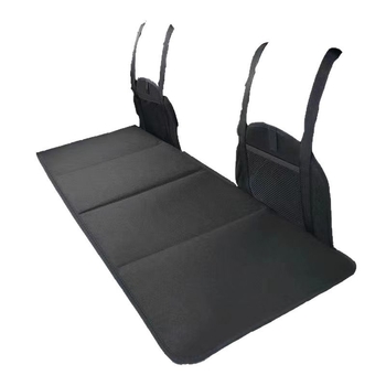Rozšírená doska pre kempovanie v aute – skladacia matrac pre zadné sedadlá a kufor SUV, prenosná dvojúčelová lôžková podložka; Materiál: flocking; Funkcia: dvojúčelové použitie v aute a vonku; Hmotnosť: 1,5 kg; Maximálna nosnosť: 5000