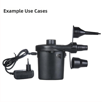 Pompa electrică de aer pentru saltele gonflabile și piscine – umflător trei în unu cu design cu două sau mai multe cilindri, 220W, lampă de avertizare, afișaj analogic, posibilitatea de personalizare