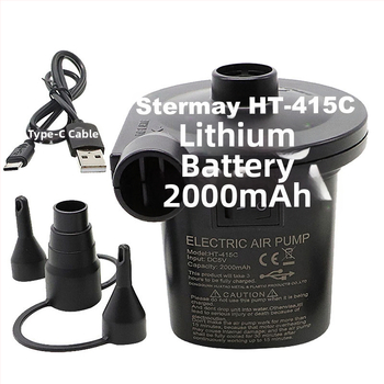 Pompa electrică de aer pentru saltele gonflabile și piscine – umflător trei în unu cu design cu două sau mai multe cilindri, 220W, lampă de avertizare, afișaj analogic, posibilitatea de personalizare