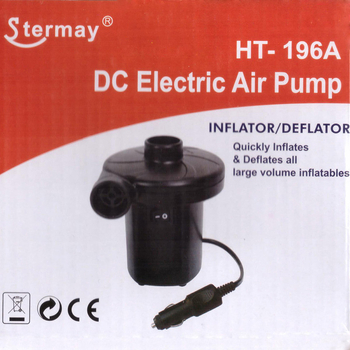 Pompa electrică de aer pentru saltele gonflabile și piscine – umflător trei în unu cu design cu două sau mai multe cilindri, 220W, lampă de avertizare, afișaj analogic, posibilitatea de personalizare