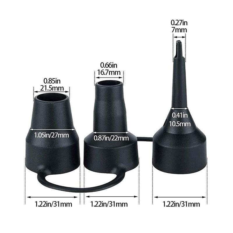 Pompa electrică de aer pentru saltele gonflabile și piscine – umflător trei în unu cu design cu două sau mai multe cilindri, 220W, lampă de avertizare, afișaj analogic, posibilitatea de personalizare