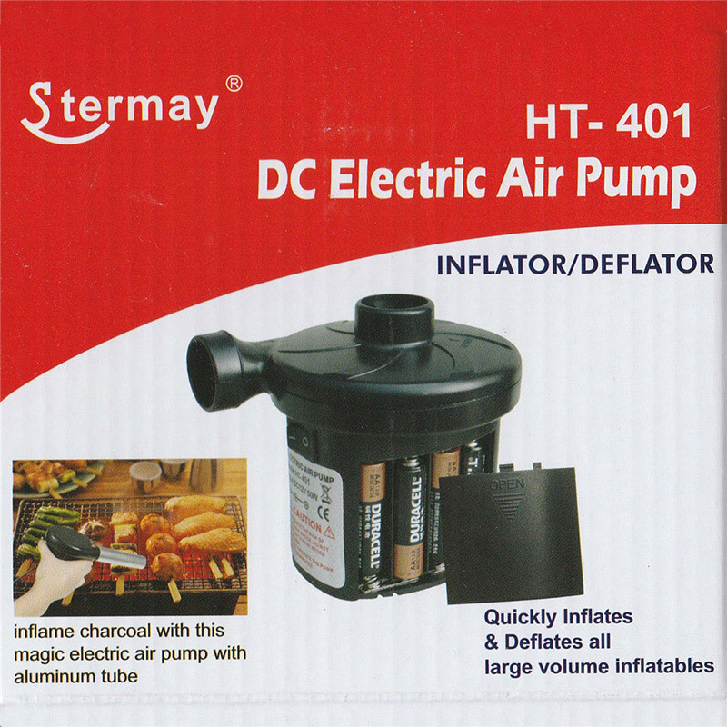 Pompa electrică de aer pentru saltele gonflabile și piscine – umflător trei în unu cu design cu două sau mai multe cilindri, 220W, lampă de avertizare, afișaj analogic, posibilitatea de personalizare