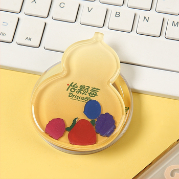 Akrila magnētiska telefona turētājs transportam ar gaisa spilvena atbalstu, piemērots nakts lietošanai, pielāgojams