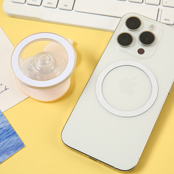 Akrila magnētiska telefona turētājs transportam ar gaisa spilvena atbalstu, piemērots nakts lietošanai, pielāgojams