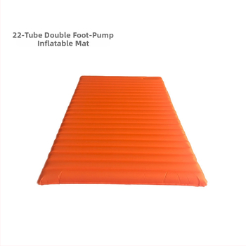 Kétszemélyes felfújható ágy 22 cső TPU rendszerrel, kültéri kemping matrac, 1.9 kg, teherbírás 500 kg, kompozit anyag