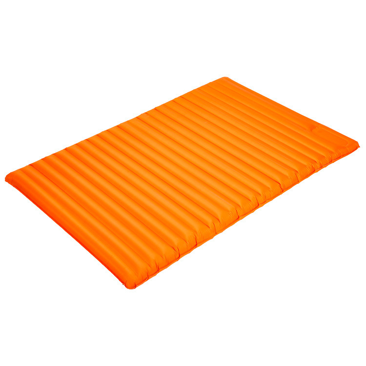 Kétszemélyes felfújható ágy 22 cső TPU rendszerrel, kültéri kemping matrac, 1.9 kg, teherbírás 500 kg, kompozit anyag