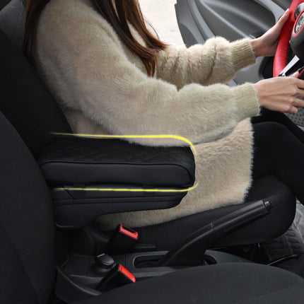 Bőrös kartámasz-boostertálca az autó központi konzolához — univerzális modell, testreszabható feldolgozás, 0,15 kg, Guangzhou Xizhu Auto Supplies