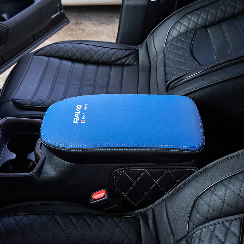 RAV4 2020 keskjoone käetoe ümbris – kaitsepadja, Ultrafilm nahk, kohandatav