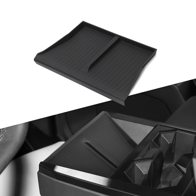 Armrész alátét vezeték nélküli töltéssel – szilikon belső kiegészítő a Tesla Cybertruckhez, kompatibilis Cybertruck, testreszabható, Márka: That is white