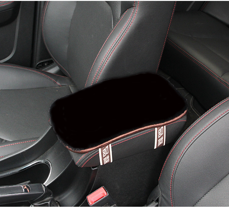 Autó középső kartámasz alátét, plüss anyag, központi kartámasz, autó belső kiegészítő