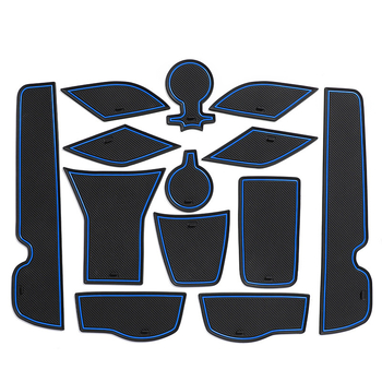 Unutarnja automobilska podloga za vrata i prostor za odlaganje na naslonjaču, PVC materijal, bez prilagodbi, bez logotipa