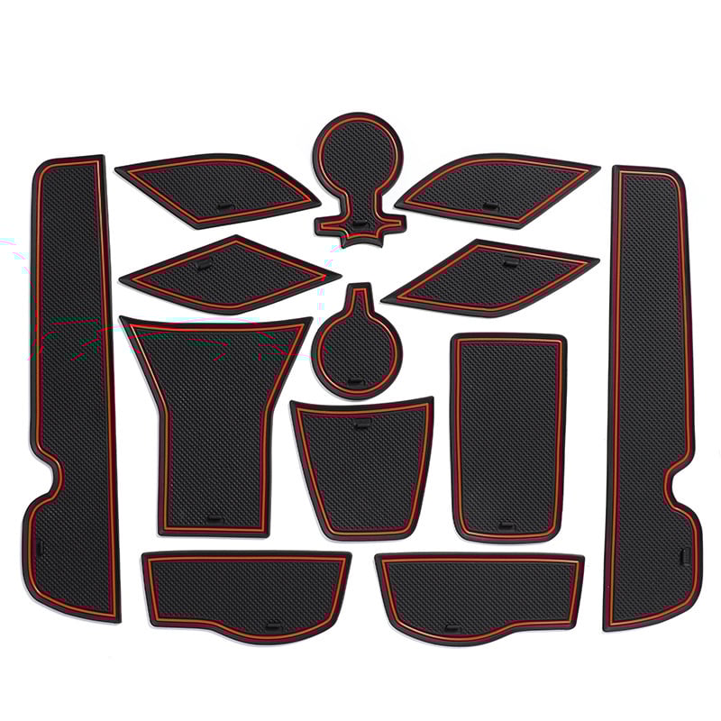 Unutarnja automobilska podloga za vrata i prostor za odlaganje na naslonjaču, PVC materijal, bez prilagodbi, bez logotipa