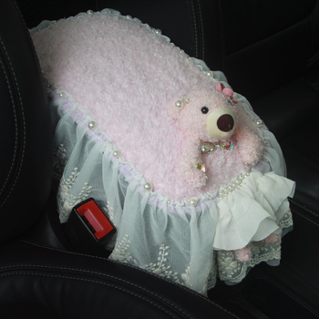 Замшева подложка за подлакътниковата конзола на колата; съвместима с подлакътникова кутия с повдигащ капак; без персонализация