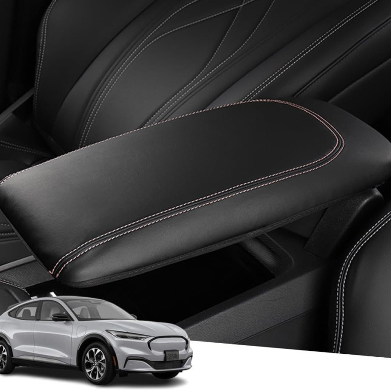 Ford Mach-E (2021–2025) karvédő fedél - Mikroszálas bőr, Dedikált modellekhez, Testreszabható, Márka Lead the Way