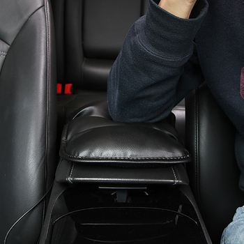 Подлакътник за кола с повдигаща подложка (кожен; универсален; персонализируем; Town head)