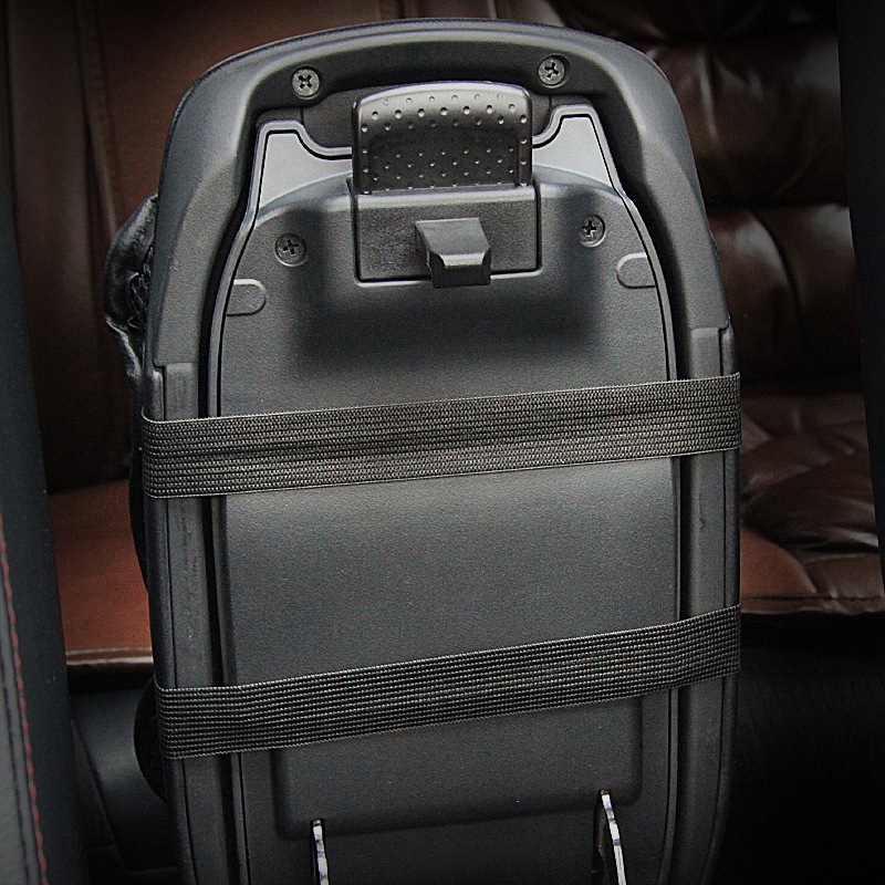 Подлакътник за кола с повдигаща подложка (кожен; универсален; персонализируем; Town head)