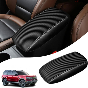 Калъф за централния подлакътник на Ford 2021–2025 — микрофибърна кожа, персонализиране по поръчка, марка Lead the Way