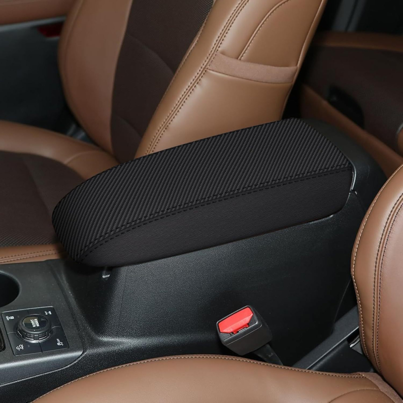 Калъф за централния подлакътник на Ford 2021–2025 — микрофибърна кожа, персонализиране по поръчка, марка Lead the Way