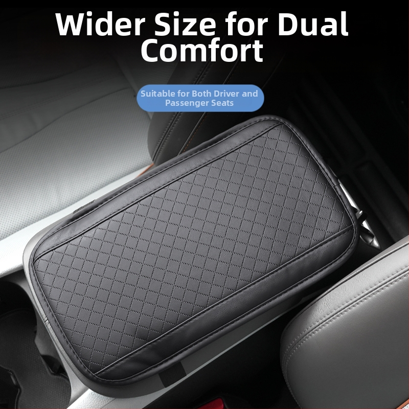 Ādas auto centrālā rokas balsts spilventiņš, universāls; zīmols Sail family; izcelsme Guangzhou; pielāgojama.