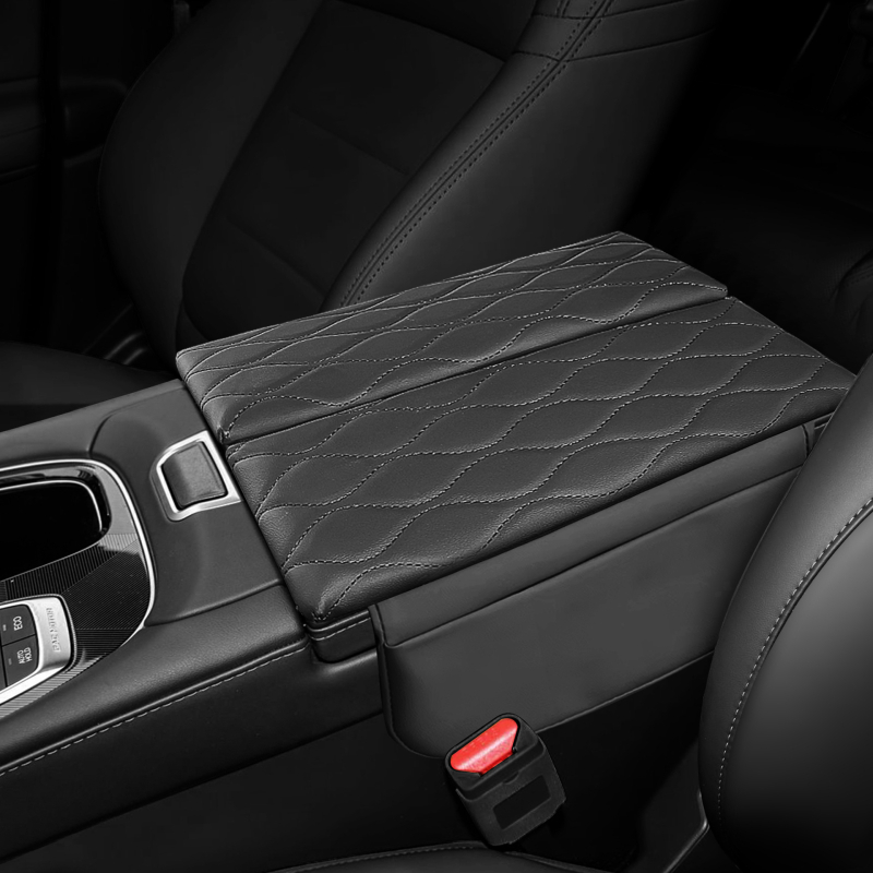 Trumpchi GS4 Plus – Centrinės konsolės rankenos aukštinimo kilimėlis su saugojimo kišene, apsauginis dangtis (Medžiaga: oda; Kilmė: Guangzhou; Modelis: Trumpchi GS4; Prisitaikymas: Taip)