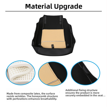 Priekinės sėdynės apsauginė pagalvėlė Toyota Sienta 10 serija – oda, Modelis 3, montavimas be įrankių