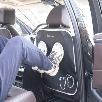 Προστατευτής πλάτης καθίσματος αυτοκινήτου — Διαφανής προστατευτικό για την πλάτη, κατά της βρωμιάς, κατά των κλωτσιών και ολισθηρότητας (Υλικό: Oxford ύφασμα; Τύπος: Όλες οι εποχές; Στυλ: Κρεμαστό; Γέμισμα: Κενό)