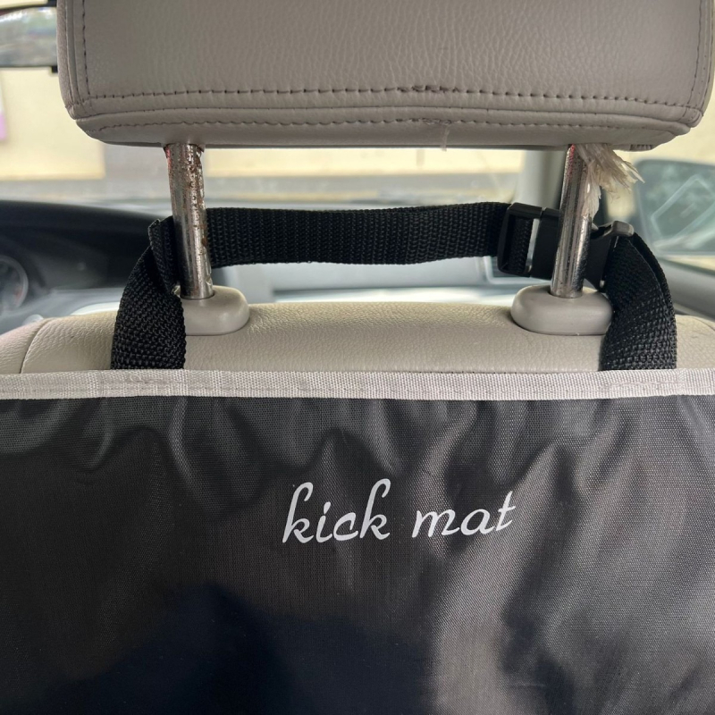 Προστατευτής πλάτης καθίσματος αυτοκινήτου — Διαφανής προστατευτικό για την πλάτη, κατά της βρωμιάς, κατά των κλωτσιών και ολισθηρότητας (Υλικό: Oxford ύφασμα; Τύπος: Όλες οι εποχές; Στυλ: Κρεμαστό; Γέμισμα: Κενό)