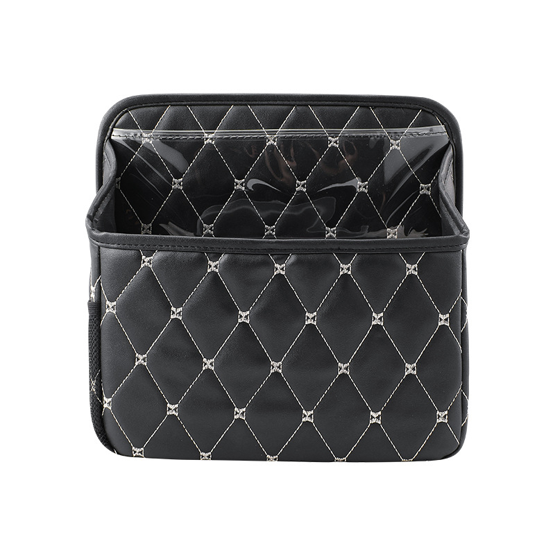 Torba za pohranu stražnjeg dijela sjedišta automobila, kožna, univerzalna, viseći organizator, prilagodljiva