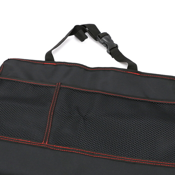 Μάτ προστασίας πισινής πλάτης αυτοκινήτου 2-σε-1 με θήκη αποθήκευσης, παγκόσμια προστασία πίσω καθίσματος, AUTOFIELD, ύφασμα Hua Yao, δυνατότητα προσαρμογής