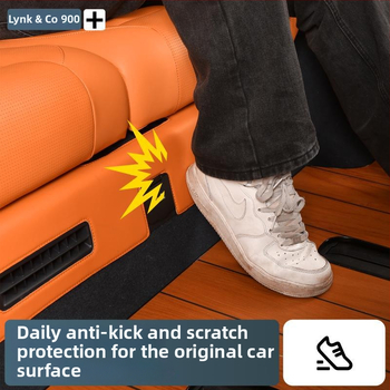 Δερμάτινο εσωτερικό προστατευτικό μαξιλάρι κάτω από την τρίτη σειρά καθισμάτων του Lynk & Co 900, προστασία εσωτερικού, στιλ 321, αφρός, μονόχρωμο