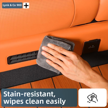 Δερμάτινο εσωτερικό προστατευτικό μαξιλάρι κάτω από την τρίτη σειρά καθισμάτων του Lynk & Co 900, προστασία εσωτερικού, στιλ 321, αφρός, μονόχρωμο