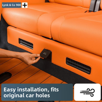 Δερμάτινο εσωτερικό προστατευτικό μαξιλάρι κάτω από την τρίτη σειρά καθισμάτων του Lynk & Co 900, προστασία εσωτερικού, στιλ 321, αφρός, μονόχρωμο