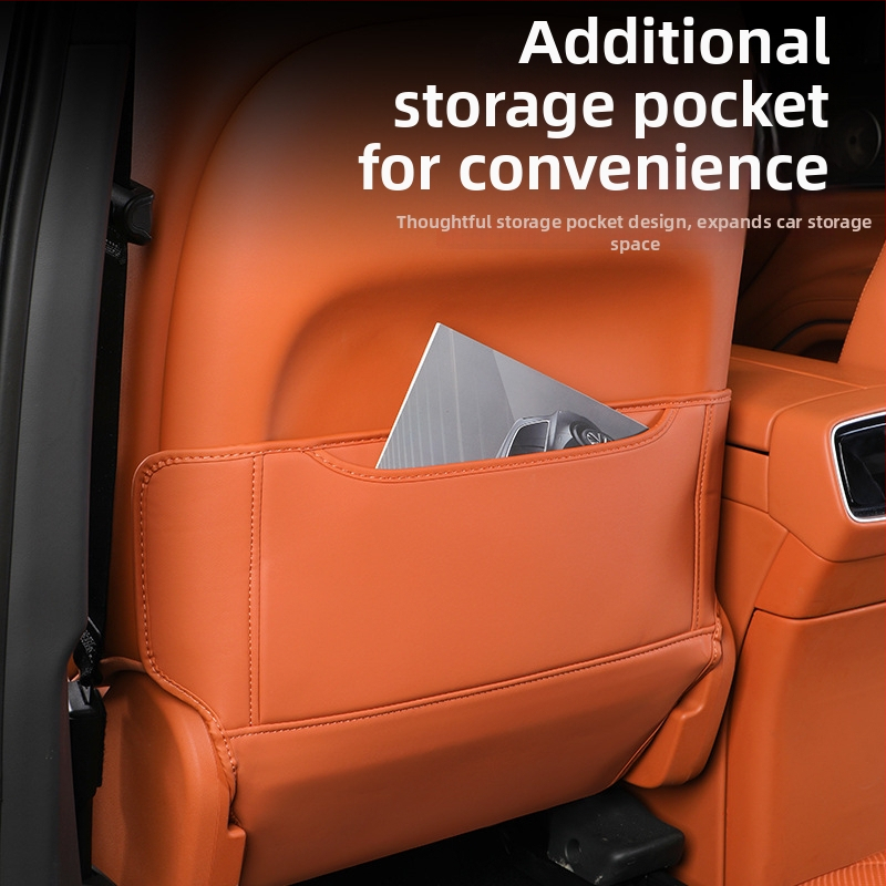 Jueyue Kick Pad από δέρμα για την πίσω πλάτη δεύτερης σειράς καθισμάτων AITO Wenjie M8/M9, στυλ M9