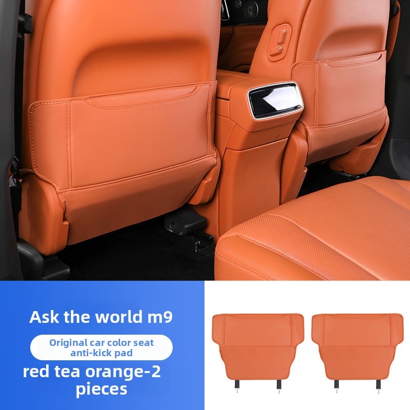 Jueyue Kick Pad από δέρμα για την πίσω πλάτη δεύτερης σειράς καθισμάτων AITO Wenjie M8/M9, στυλ M9