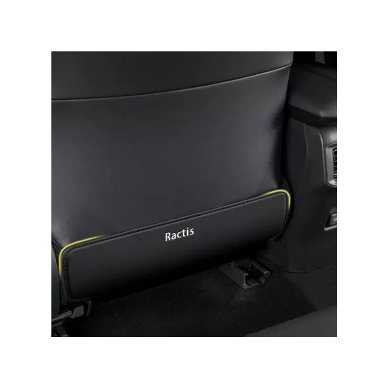 Toyota Ractis hátsó ülés anti-ütközés párna, hátsó támla védő, mikroszálas bőr, minden évszakban, hímzett címke, logó nyomtatás és testreszabás