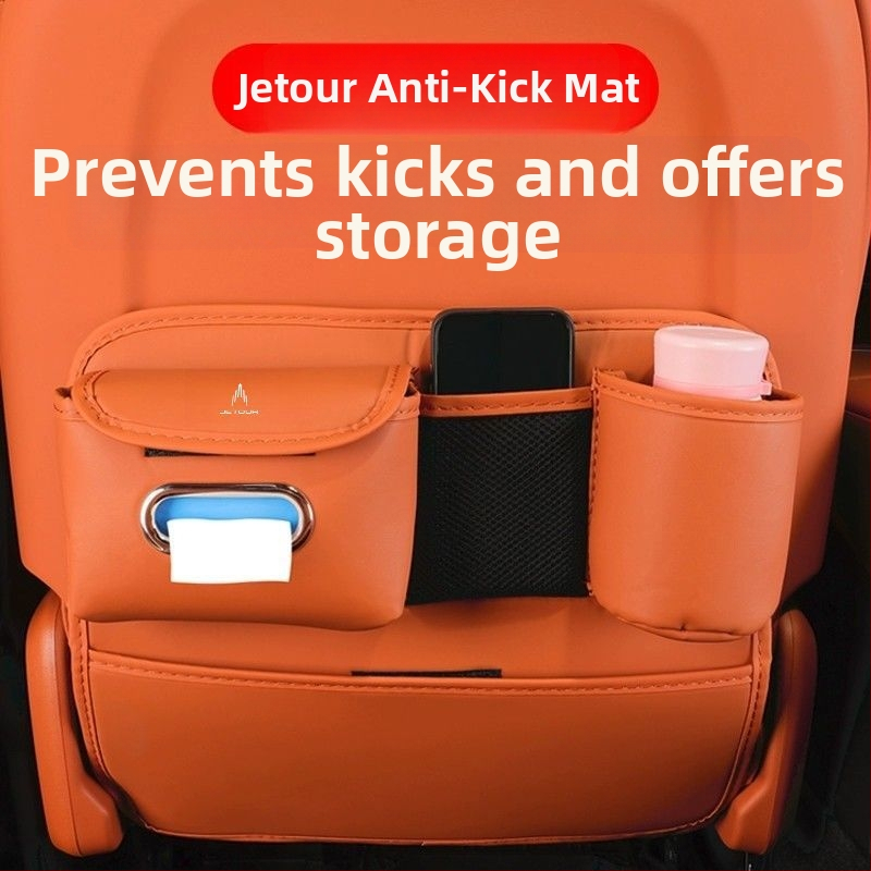 Jetour X70Plus bőr ülésvédő, védelem a hátsó ülésnek, belső dekoráció