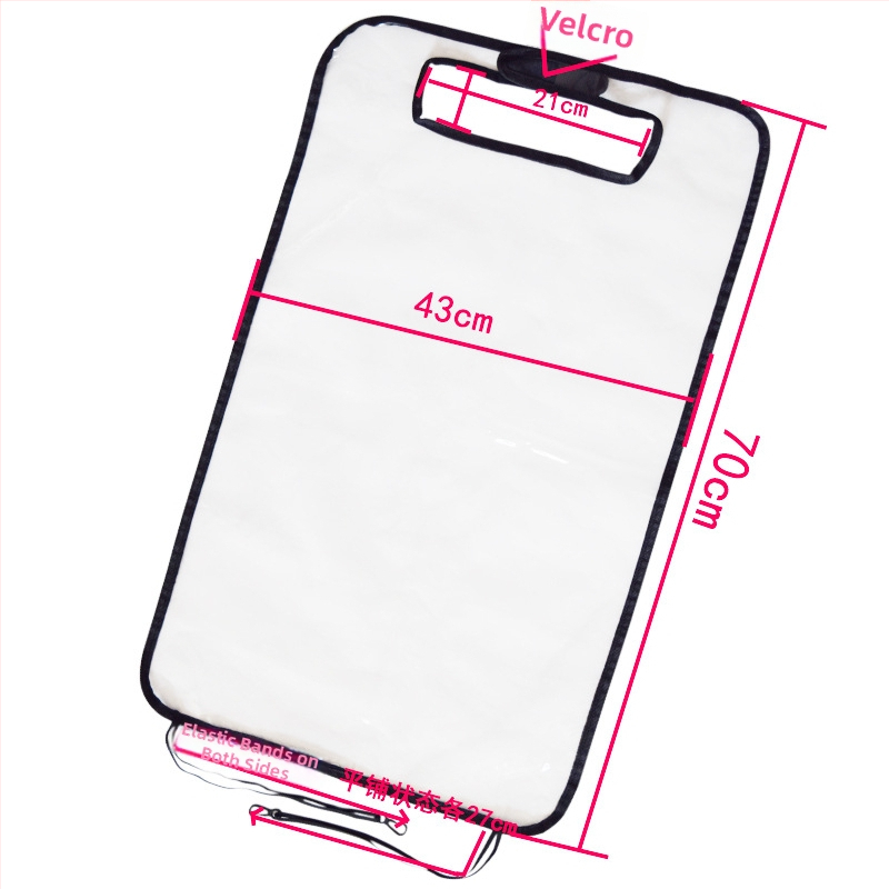 Long Win PVC autoistme seljatugi kaitse matt, läbipaistev, libisemiskindel, veekindel, logoga