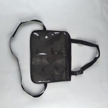 Automobilio planšetės krepšys, pakabinamas prie galinės sėdynės galvostogo, poliesteris, kabinamas montavimas, su rankena, universalus suderinamumas