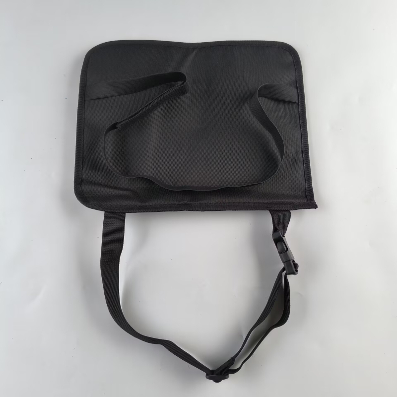 Automobilio planšetės krepšys, pakabinamas prie galinės sėdynės galvostogo, poliesteris, kabinamas montavimas, su rankena, universalus suderinamumas