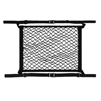 Automobilio sėdynės tinklinė laikymo kišenė, audinys, kabinama, pritaikoma, bendras suderinamumas (Medžiaga: Audinys; Naudojimo būdas: Kabinimas; Funkcija: Pritaikoma; Suderinamumas: Bendras)