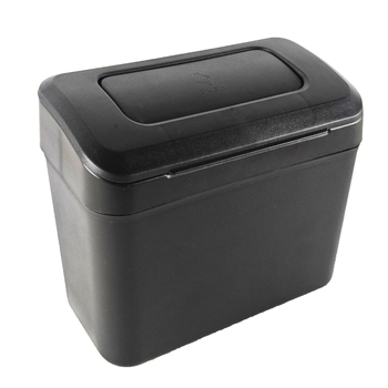 Automobilio šiukšlių dėžė, kabinama už sėdynės su dangčiu, 1,9 L, atspari vandeniui, pritaikoma, iš plastiko