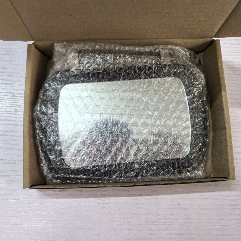 Auto ogledalo za šminkanje na viziru, snap-on ugradnja, univerzalna kompatibilnost (FD-071; HD staklo; težina 144 g)