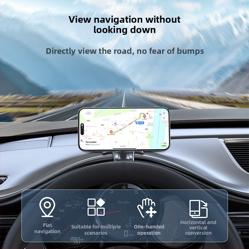 Auto držač za telefon - aluminijska legura, univerzalan za sve telefone, model 202-C, podrška prilagodbi