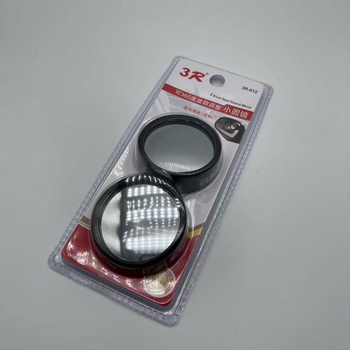 3R-012 Automobilski retrovizor s ogledalom za mrtvi kut, 360° podesivo, HD staklo, malo kružno pomoćno ogledalo