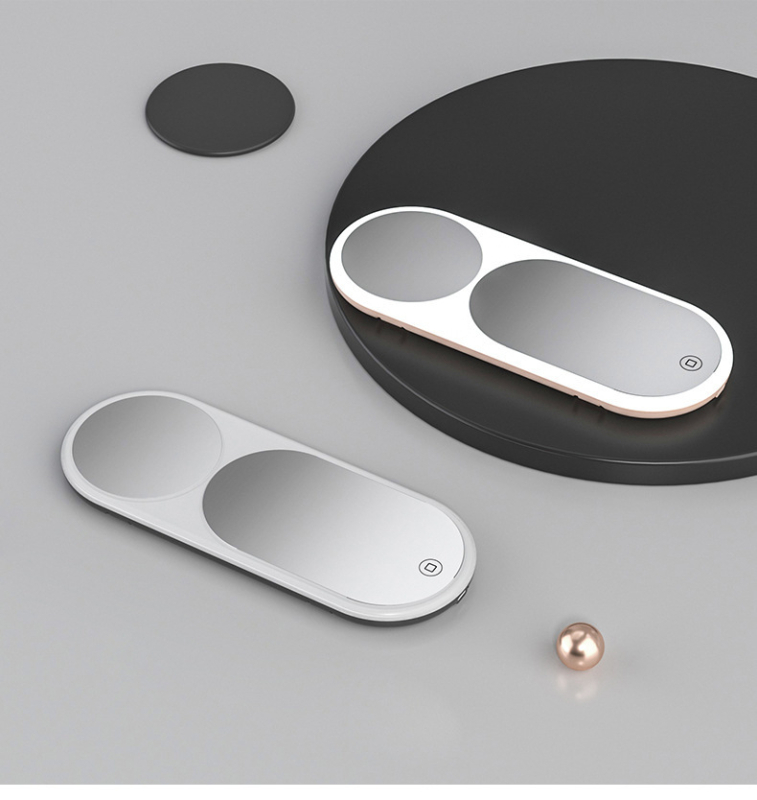 LED autósmink tükör snap-on szerelés, általános kompatibilitás, testreszabás elérhető, licencelhető privát címke